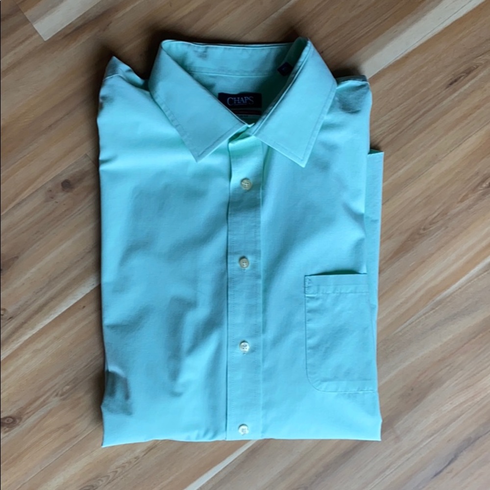 Chaps Men’s Button Down Collar Dress Shirt